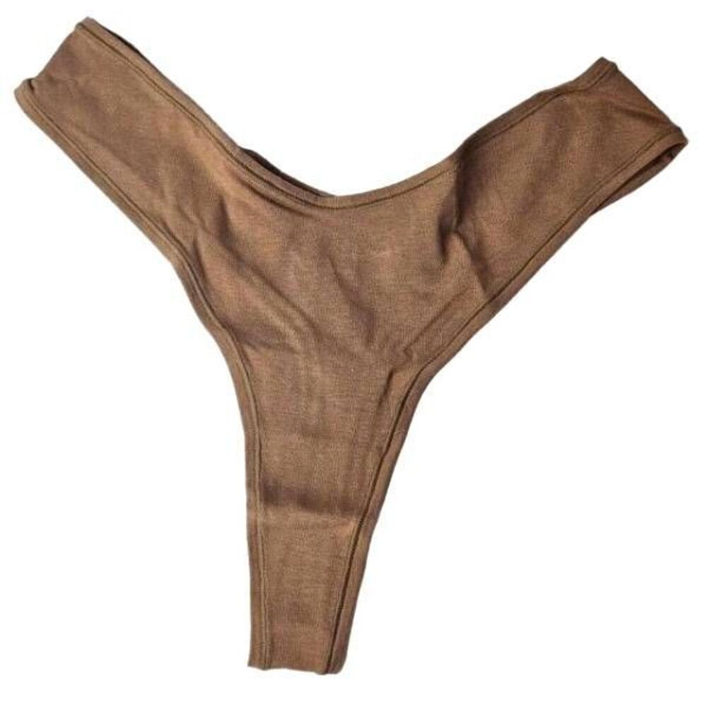 SKIMS COTTON V CUT‎ PANTY NWT
